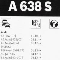 �������� ������������ ����� Bosch Aerotwin A638S 650/530 �� 3397007638 - ���� 3