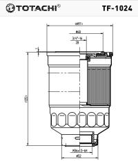 ������ ��������� TOTACHI TF-1024 (16405-05E01)