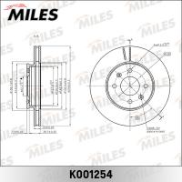 ���� ��������� �������� MILES K001254 (TRW DF6198)