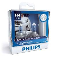 ����� ���������� Philips �43 Cristal Vision 12� H4 60/55�� 2��. 12342CVSM