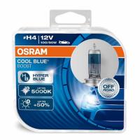 ����� ���������� Osram �43 50% Cool Blue Boost 5000� Hyper 12� H4 100/90�� 2��. 62193CBBHCB