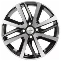 Khomen Wheels KHW1609 6J*R16 4*100 50 60,1 Black-FP