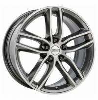 ����� BBS SX0504 Platinum Silver Diamond Cut