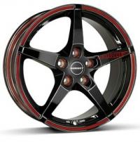 ����� Borbet FS Black Red Line